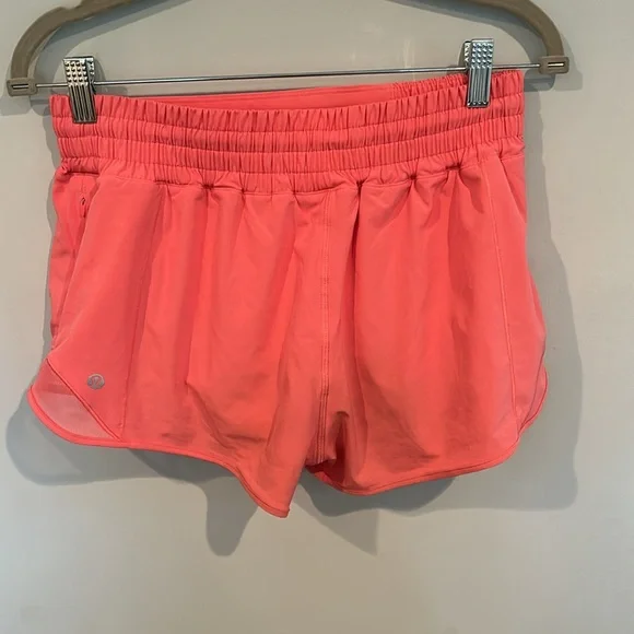 Lululemon Hottie Hot high rise 2.5 inch sakura pink size 8 like new - Picture 3 of 7